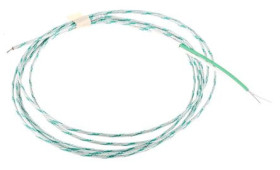 Termopara typ K do +400C 2m kabel 2m, Włókno szklane Zgodność z RoHS