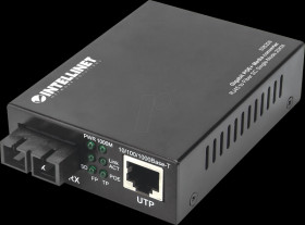 508209 Gigabit PoE+ Media Converter