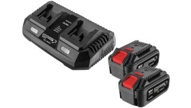 Zestaw Energy+ 2X Akumulator 4Ah Z Ładowarką Podwójną