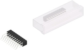 Socket header, 20 pole, pitch 2 mm, straight, BLY9SMD20SM