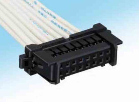 Obudowa złącza zagniatanego 6-pinowe 2-rzędowe raster: 2mm Hirose Żeński Montaż na kablu DF51 Złącza serii DF51