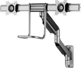 My Wall HL 53 L Uchwyt ścienny do monitora 43,2 cm (17") - 81,3 cm (32") srebrny Przenośny, Obrotowy