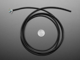 Adafruit Slim 19-Conductor Cable - 1.8 meter / 6 feet long