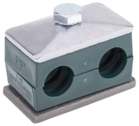 Klips do węży i rur Dwie RS PRO