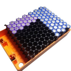 Slanted Positioning Holder - for 18650 Batteries