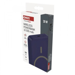 Powerbank EMOS WI 1046, 10 000 mAh, 20 W+Wireless, future dusk