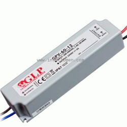 Zasilacz imp.12V DC 5,0A 60W IP67 PCV GLP 3997 Zasilacz 60W 12V Global Power LG-GPV-60-12