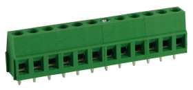 Klucz polaryzacyjny 12 -pinowe raster 5mm Przewlekany Męski RS PRO