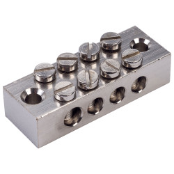 UniStrand 4 Way Earth Terminal Blocks