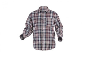 ILLER koszula granatowa/czerwona krata S (48)