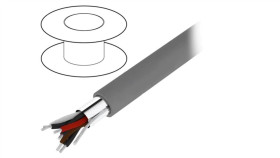 5272C-Sl005 Przewód Na Rolce 30,5M Xtra Guard 2X2x24awg Folia Al-Pet-Al Pvc 300V