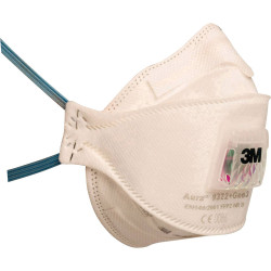 3M 9322&#x2B;GEN3 Aura Valved Dust Mask FFP2 10 pc