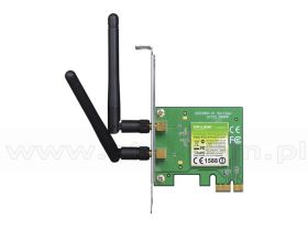 TP-Link TL-WN881ND, Bezprzewodowa karta sieciowa N PCI-Express, 300Mbps