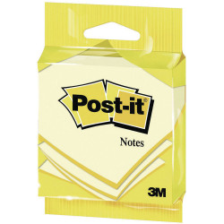 Post-It 7100172279 Yellow Sticky Notes 76x127mm 100 Sheets Secure &amp; Reusable