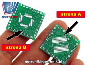 Płytka drukowana QFP32 / SSOP32 uniwersalna