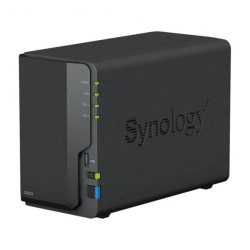 Synology DS223 2-zatokowy serwer NAS, ARM, 2GB RAM, 1GbE RJ-45, Tower