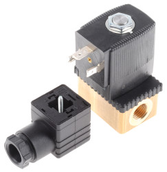 Zawór elektromagnetyczny 110 V AC Burkert 2-drogowy G żeńskie 1/4 cala 1/4cal NC