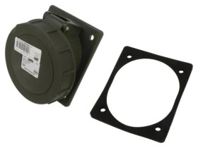 Złącze zasilające AC 3-fazowe gniazdo żeńskie 32A 230VAC żeńskie 4232-6F78.U