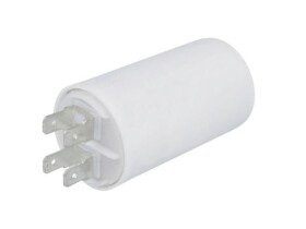 Kondensator do silników 10uF 450VAC, konektory; SR Passives