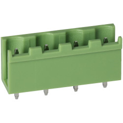 TruConnect 211859 7.62mm 4 Way 15A 300V Header Straight Top Entry Open