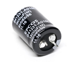 Kondensator 4700μF 100V dc Zatrzaskowy EPCOS roztaw: 10mm 35 x 40mm