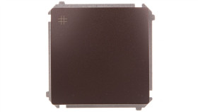 Simon Basic Łącznik Krzyżowy 10Ax, 250V Czekoladowy Bmw7.01/47