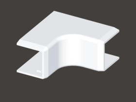 Naroże wewnętrzne 21.2x 19.2mm kremowo-biały 90 LHD 20/20 8625