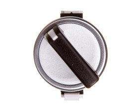 Przełącznik 2 położeniowy pokrętło 22mm czarny 1Z bez samopowrotu 023730