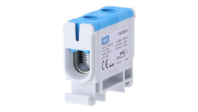 Blok Rozdzielczy - Odgałęźny 1 - Polowy 2,5-50Mm2 Niebieski Montaż Płaski...