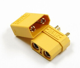 XT90 Connector - Plug + Straight Socket - 90A Complete AMASS Connector