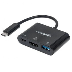 Multiport Adapter USB-C 3.1 NA HDMI/USB-A/USB-C 152037