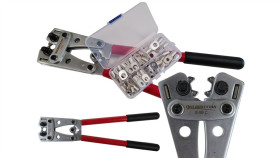 Praska Do Kabli 6-50Mm2 Z Zestawem Końcówek / Zaciskarka Do Końcówek I...