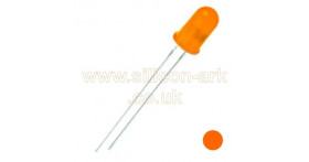 LED - 3MM Orange - round (L-7104ED) - Kingbright
