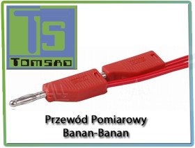 Banana - banana measuring cable red