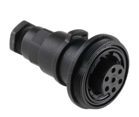 Złącze wielostykowe przemysłowe 7-pinowe Układ szeregowy Gniazdo Bulgin