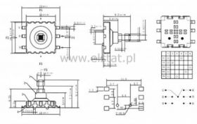 Przełącznik Joystick mini 5mm MT-05/ SMD