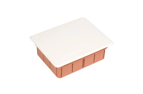 Puszka p/t 152mm 196x 70mm Ze śrubami biały 48 RANGE GW48006