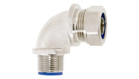 Dławnica kątowa do węża osłonowego M20 IP68 SILVYN LTPW-M 20x1,5/2 55510430 /10szt./