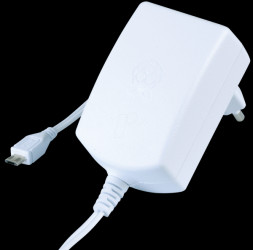 T5875DV MicroUSB power supply unit, white, 5.1 V DC, 2500 mA