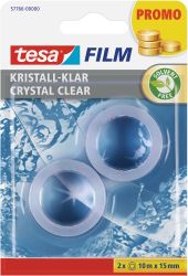 Taśma samoprzylepna tesa krystalicznie przejrzysta 57766-00000-14 (D x S) 10 m x 15 mm 10 m 2 szt.