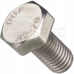 Śruba sześciokątna M10x25mm nierdzewna DIN 933 WORECZEK 10szt