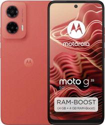 Motorola MOTO G35 Smartfon 128 GB 17.1 cm (6.72 cal) EEK B (A - G) czerwony Android™ 14 Dual-SIM