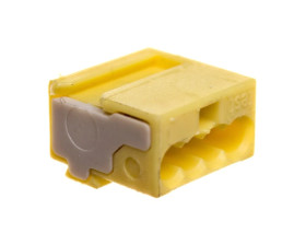 Złączka 4-przewodowa do puszek instalacyjnych MICRO 243-504 /100szt./