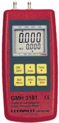 Manometr Greisinger GMH 3181-13 601441, -0.1 - 2 bar, Od -25 do +50°C, od 0 do +95% wilg. wzgl. (bez kondensacji), IP65