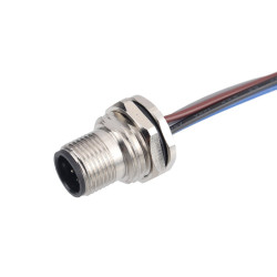 Złącze wielostykowe przemysłowe 5-pinowe, panelowe Gniazdo RS PRO