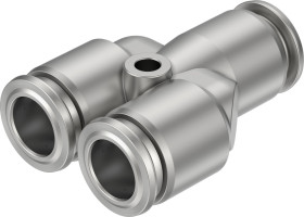 Mocowanie zaślepki Wciskane 10 mm Wciskane 10 mm Festo Złączka rozgałęźna