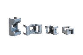 Mocowanie opaski kablowej do opasek 6.4mm długość 17.8mm szerokość 11,8 mm średnica otworu 4.5mm HellermannTyton