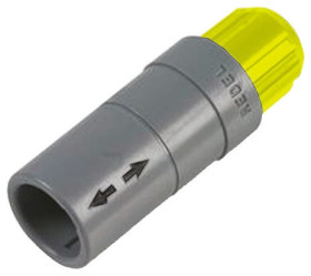 Złącze wielostykowe przemysłowe 2-pinowe Montaż na kablu Gniazdo LEMO