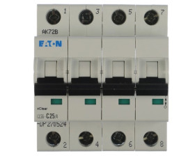 Wyłącznik nadprądowy 4P C 25A 6kA AC CLS6-C25/4-DP 270524
