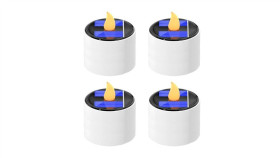 4X Lampa Solarna Ogrodowa Led 3000K Ip44 Świeca Fero Lumiled